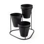 Aberto Design GED-014 Accesorio Decorativo de Metal Negro